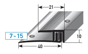 Profil wykończeniowy laminowany