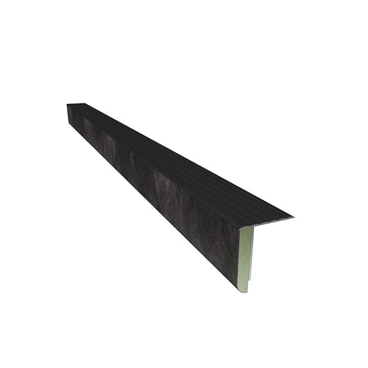 Listwa Anthracite Stone z profilem aluminiowym