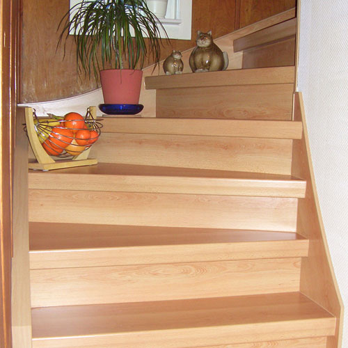 Stopień renowacyjny CPL-Laminat Beech profiled VK