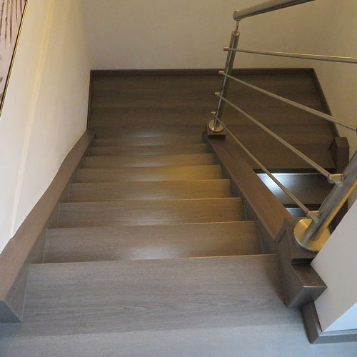 Stopień renowacyjny CPL-Laminat Grey Oak