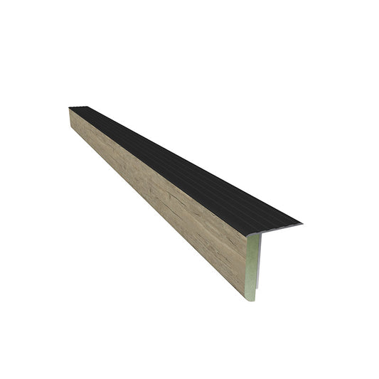 Wyjście Rustic Pine z profilem aluminiowym