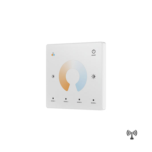 Bezprzewodowy (RF) panel dotykowy HAFA do montażu ściennego CCT - TW2