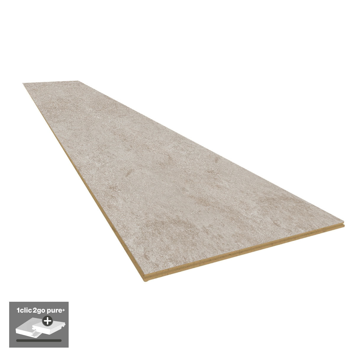 Laminat Boden Betongrau Stone V-Fuge, Pure+