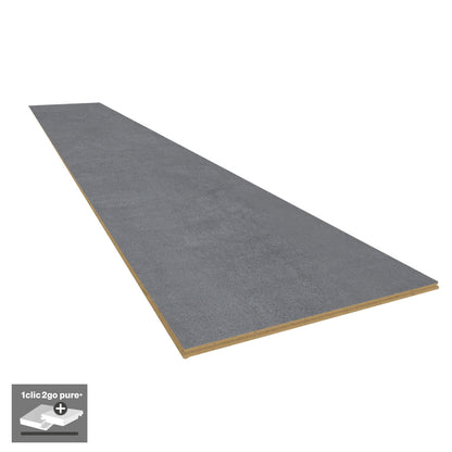 Podłoga laminowana Szary mineralny V-Fuge, Pure+