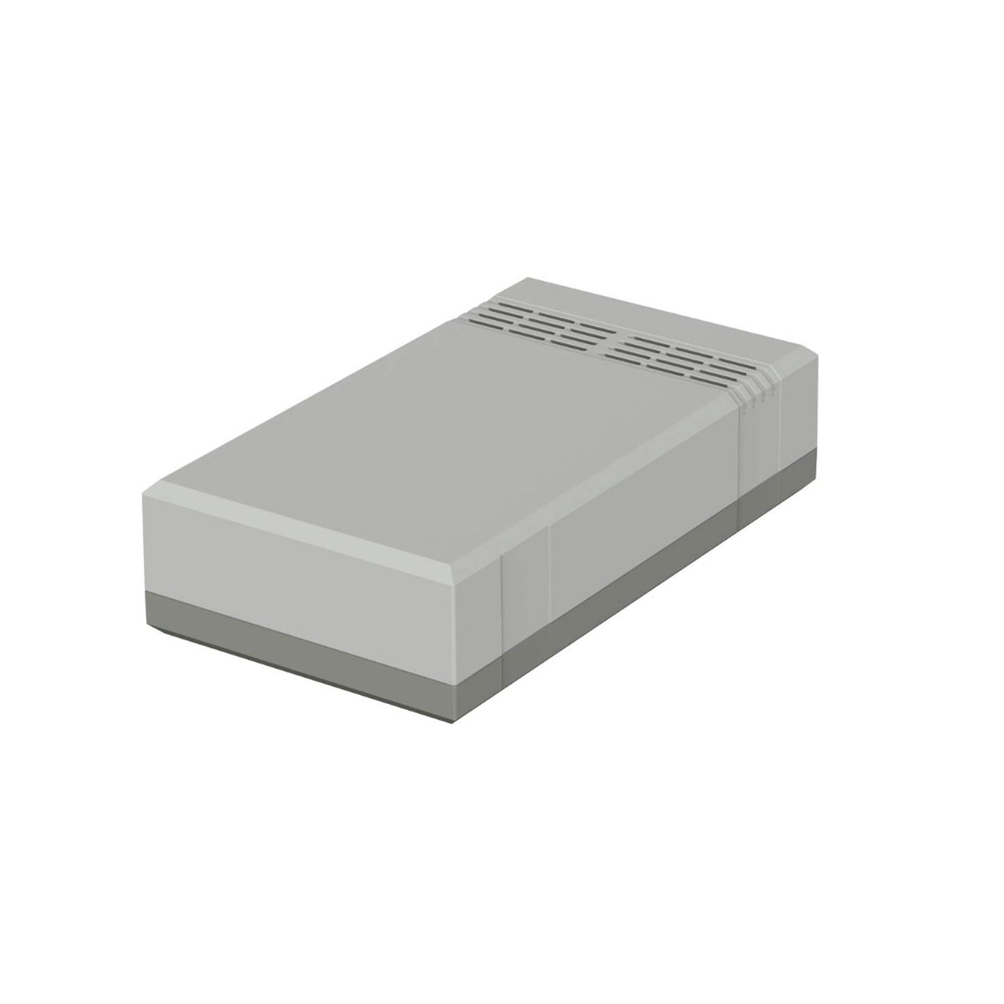 Elektronikgehäuse mit Lüftungsschlitzen für LED-Netzteil und  -Controller